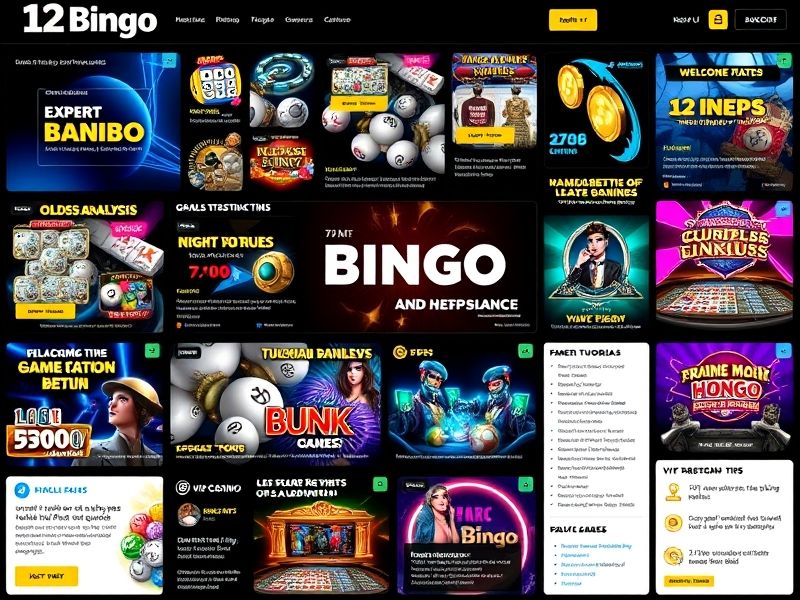 Discover the ultimate 12 Bingo experience at 12bingo.com – your premier destination for Live Bingo, Jackpot games, casino bonuses, and player strategies. Play securely and enjoy top-tier casino promotions.